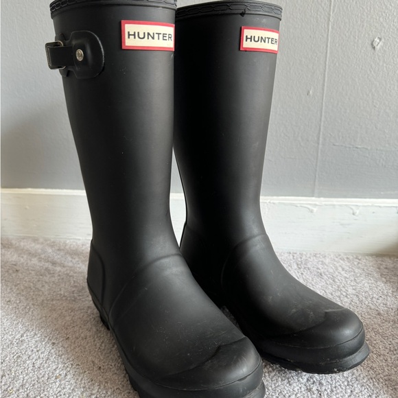 Big Kids Size 4 Black Hunter Boots - Picture 5 of 8